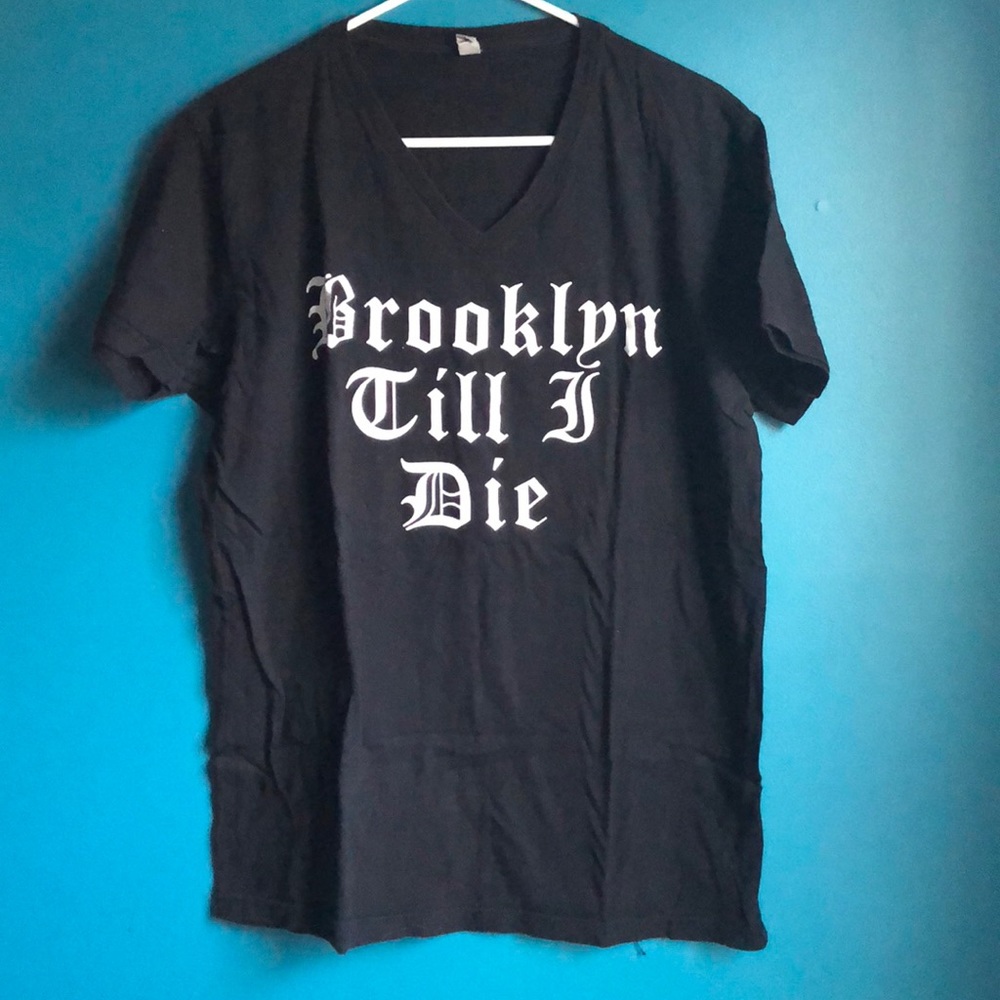 Brooklyn till I die black T-shirt